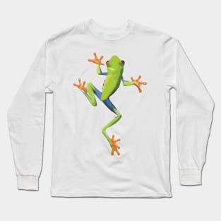 Greenery tree-frog Long Sleeve T-Shirt